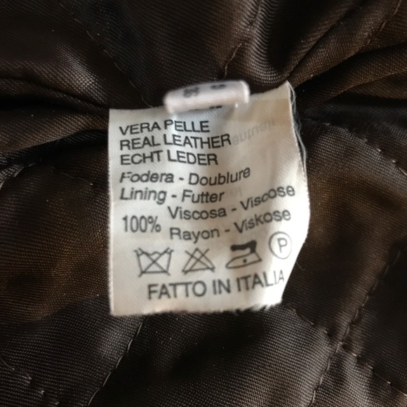 MK Maska Italian brown suede bomber jacket - Picture 6 of 11